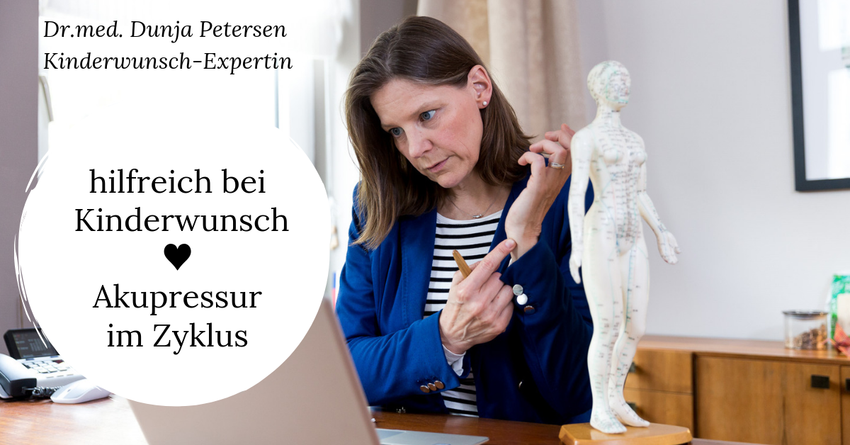 Headerbild Akupressur bei Kinderwunsch